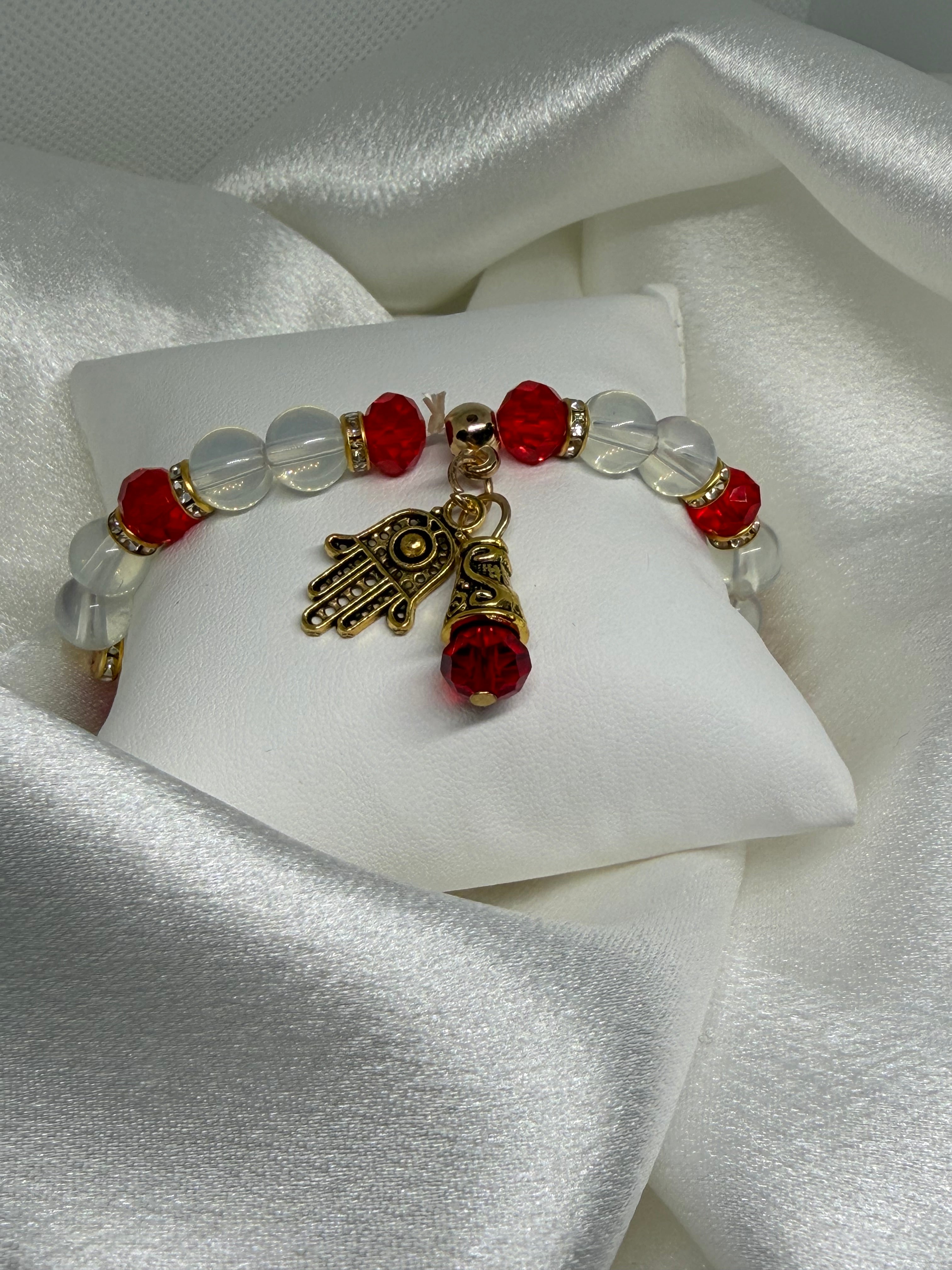 BRACELET PROTECTEUR ROUGE