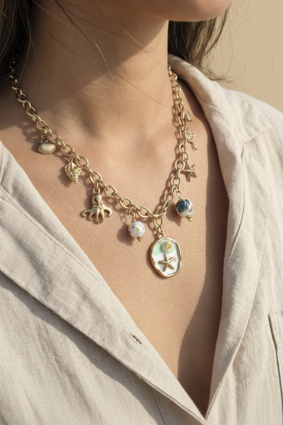 Collier médaillon