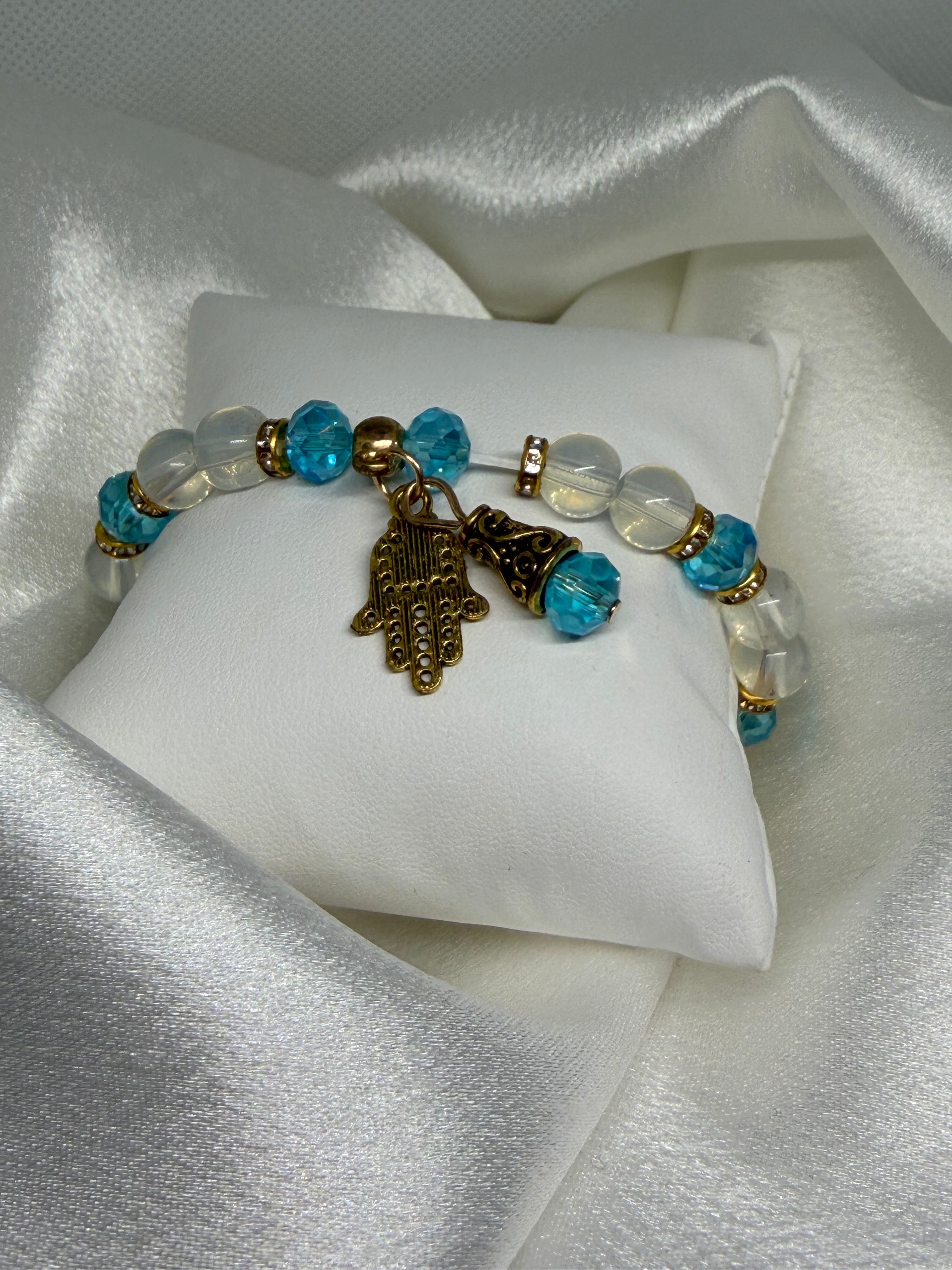 BRACELET PROTECTEUR BLEU CLAIR