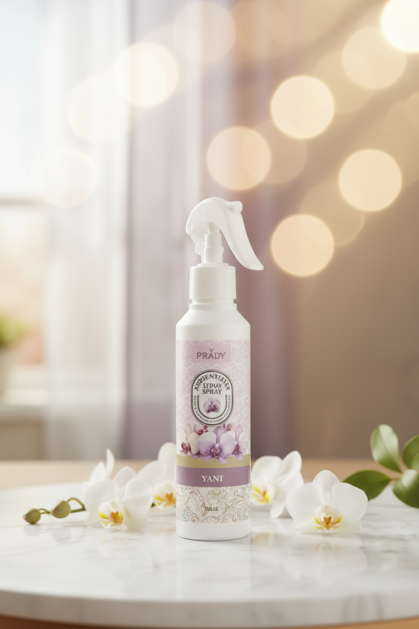 Spray d’ambiance maison, tissus & voiture Yara