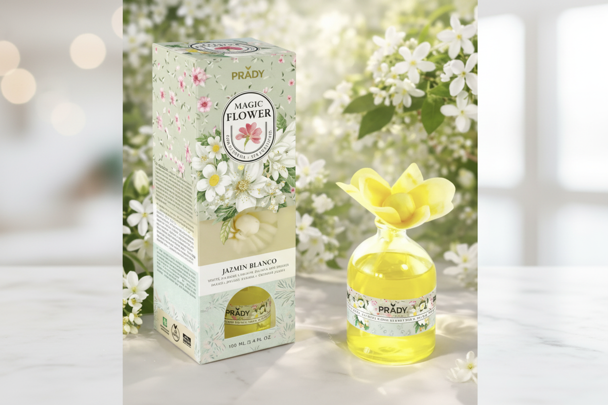 Fleur magique jasmin blanc
