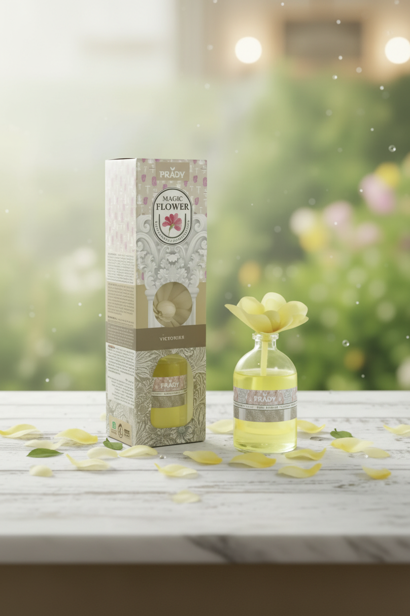 Fleur magique parfum vanille et fleurs