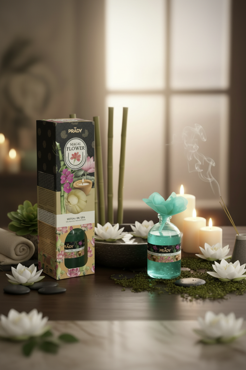 Fleur magique parfum rituel spa