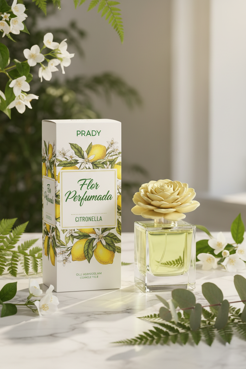 Fleur magique citronnelle