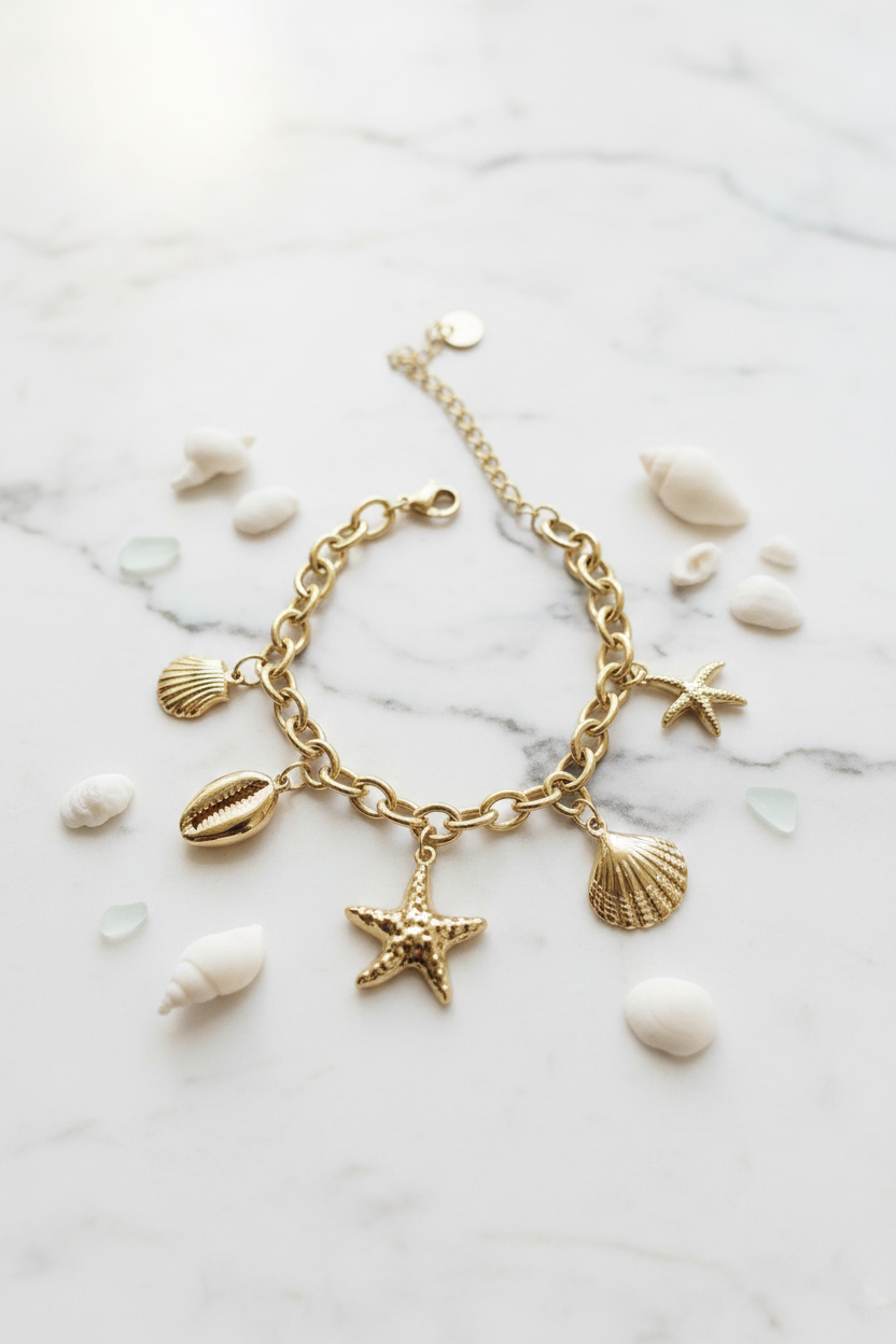 Bracelet coquillages