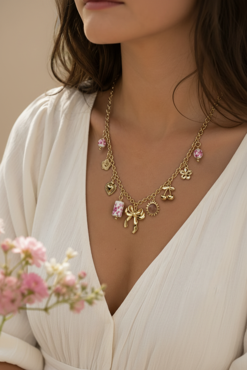 Collier Rosa